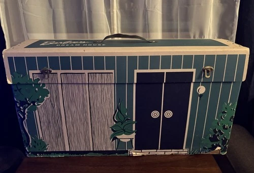 Vintage Original 1962 Barbie Teenage Fashion Model Dream House W/Accessories