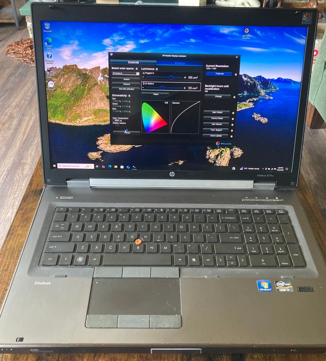 HP EliteBook 8770W DreamColor i7-3940XM EXTREME/32GB/1TB SSD