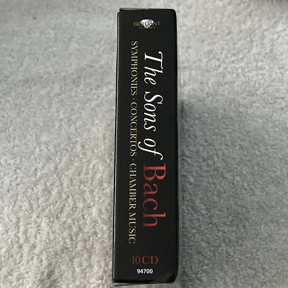 The Sons of Bach: Symphonies; Concertos; Chamber Music (10 CD Box Set 2013) NM  - Image 2 of 4