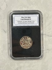 2016 The Last Round Pound £1 One Pound Coin Brilliant Uncirculated Royal Mint