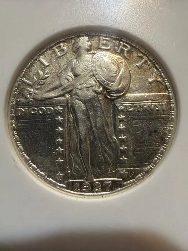 1927 Standing Liberty Quarter AU50
