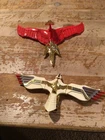 Vintage Mighty Morphin Power Rangers 1995 MMPR White Ranger Falcon Zord Bird