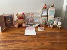 LOT of 12 Cherished Teddies CLUB Pin Magnet Note Pad ORNAMENTS PLUSH BEAR