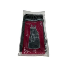 Chef Works Urban Apron Crossback ABS04 Black Cooking Restaurant Kitchen