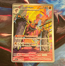 The Pokémon Company Conkeldurr 127/086 SV: Black Bolt Illus Rare Holo ENG 140HP on eBay