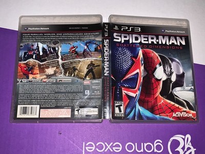 Spiderman: Shattered Dimensions PlayStation 3 PS3 Authentic Case READ content