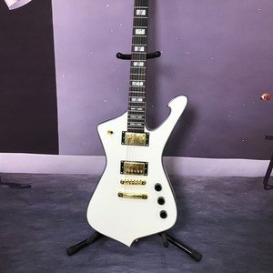 Hot sale factory custom white color electric guitar mahogany neck fast delivery