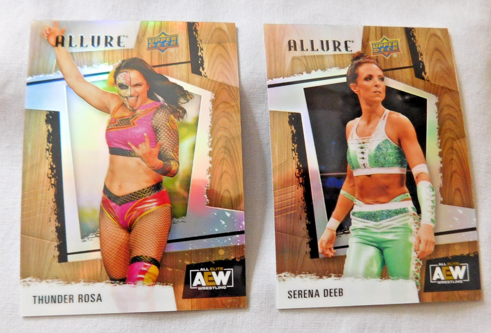 2022 Upper Deck Allure AEW TABLE Wrestling Card #1-150 Pick one