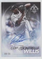 2021 Topps Transcendent Collection VIP Party 8/20 Dontrelle Willis Auto 19hu