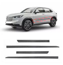 per Honda HRV 2021+ Protezioni porte fasce portiere strisce plastica nera