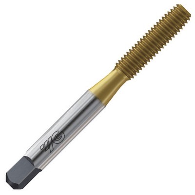 3/8-16 H5 Thread Roll Form Bottom Tap 4 Lobe w/Oil Groove HSSE-V3 TiN YG1