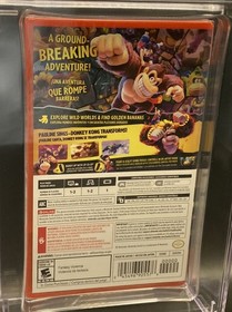 Donkey Kong Bananza CGC 10 A++ Perfect Graded Nintendo Switch 2 Factory Sealed