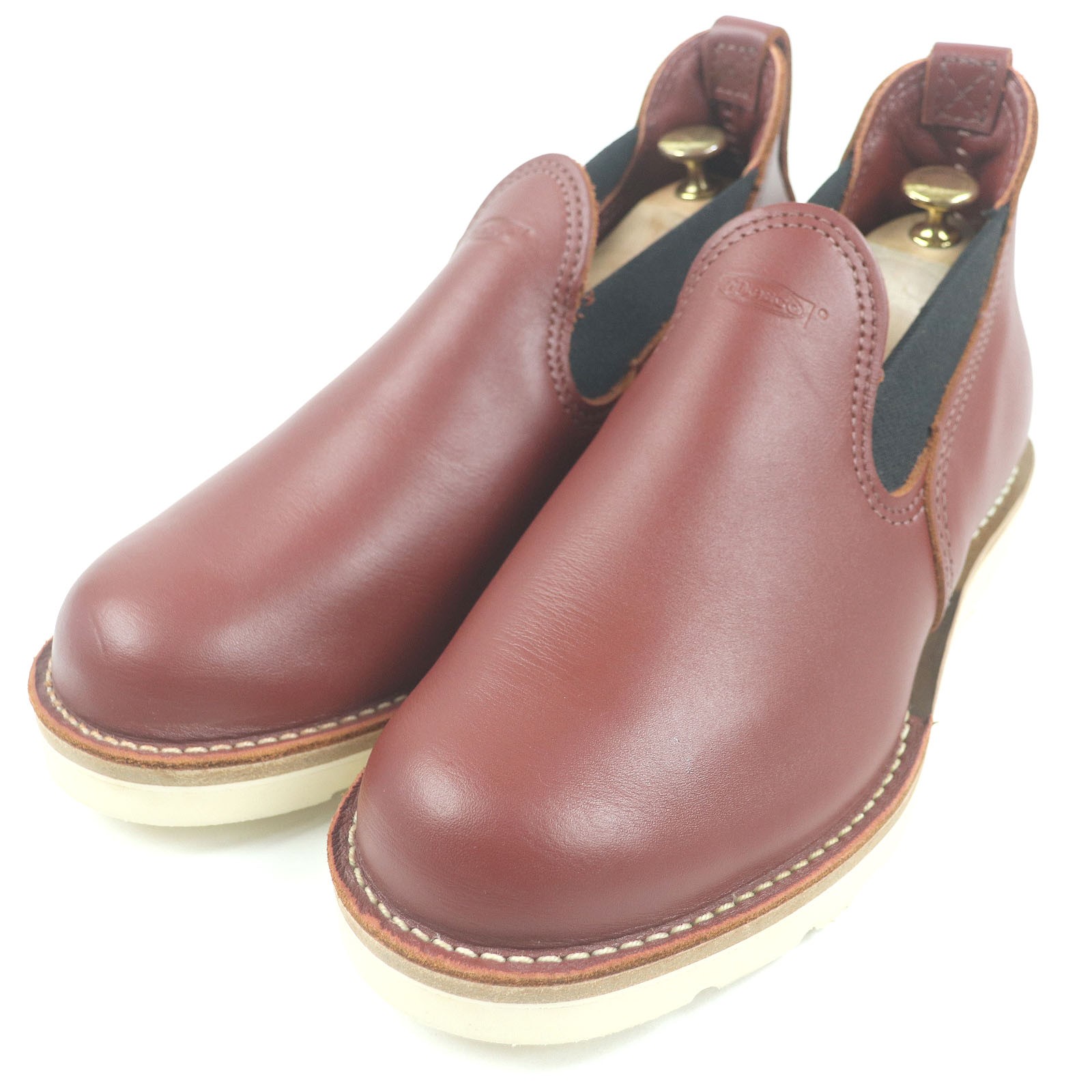 CHROME HEARTS WESCO boots ROMEO Romeo Dagger Side Gore Brown leather mens 8.5