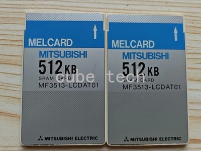1PC 512kB SRAM PCMCIA Memory / Memory Card Mitsubishi Melcard MF3513-LYDAT01