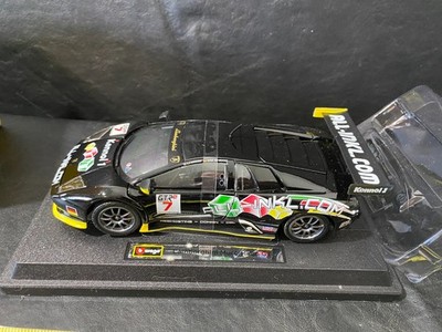 Burago 1:24 Race Lamborghini Murcielago GT racecar diecast