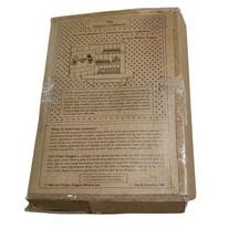 Vintage Gail Wilson Duggan Country Cupboard Kit 9"x9"x3" 1985 Open Box Complete