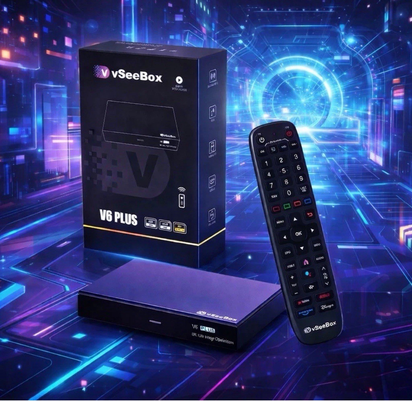 VSEEBOX V6 PLUS ~ FREE SHIPPING