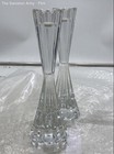 Mikasa Clear Park Lane Crystal Home Decor Taper Candle Holder Lot Of 2 — photo 2