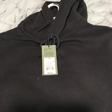 Goodfellow Co. Men's Textured Fleece Hooded Sweatshirt Medium Charcoal New