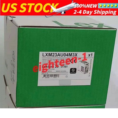 Brand New Schneider LXM23AU04M3X Motion Servo Drive 1-Phase 200-255VAC