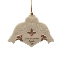 Lenox Ornament Our First Christmas Year Togeter 1995