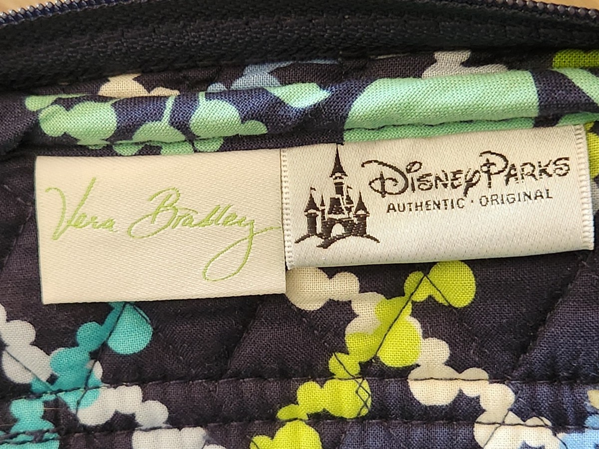 Vera Bradley x Disney Parks Blue and Green Floral Backpack Vera Bradley Disney Cinderella Campus Backpack - Paisley  main image 3