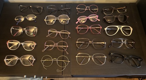 20x Mixed Spectacle Frames Men's Women's Job Lot including 10KT Gold ...