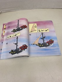 Vintage Lego System #6277 IMPERIAL TRADING POST Pirate Set INSTRUCTION MANUAL