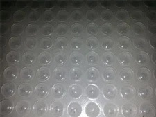 100pcs Cabinet Door Bumpers 1/16"