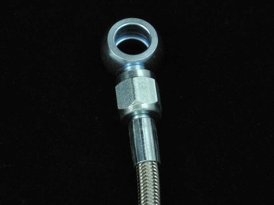 Линия подачи масла турбо из нержавеющей стали 1G 2G DSM Eclipse 4G63 16G 20G расположение масляного фильтра - Изображение 4 из 4