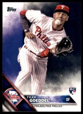 2016 Topps Update #US247 Tyler Goeddel Rookie