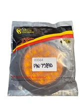 Grand General 4" Fleet LED W/ Black Flange Mount P/N: 75890 **3 WIRE**