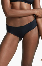 Commando Black Microfiber Bikini Panty L49149 Women's Size M/L