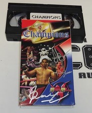 Josh Barnett & Dan Severn Martijn De Jong Signed Icon SuperBrawl VHS PSA/DNA UFC