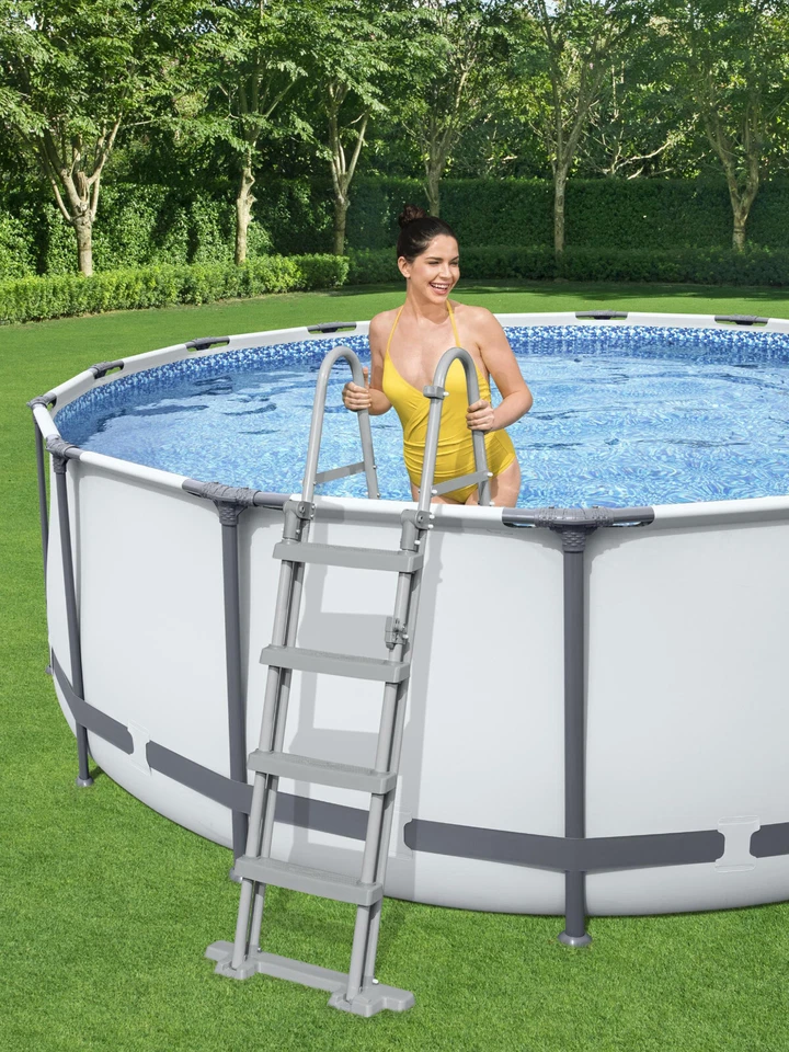 BESTWAY Steel Pro MAX Pool Gartenpool Schwimmbecken Komplett-Set 427 x 122cm - Bild 3 von 4