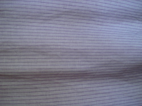MARKS AND SPENCER LIGHT STRIPED PURPLE MIX LINEN SHIRT UK LARGE 41-43 IN CHEST - Picture 7 of 11