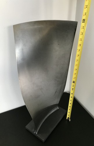 Airbus A320 Titanium Jet  Engine Fan Blade.  Rolls Royce disk airline Pilot Gift - Picture 8 of 10