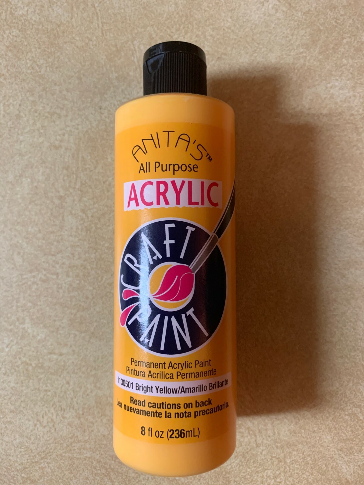 NEW Anita’s All Purpose Acrylic Craft Paint Bright Yellow 8 Oz. eBay