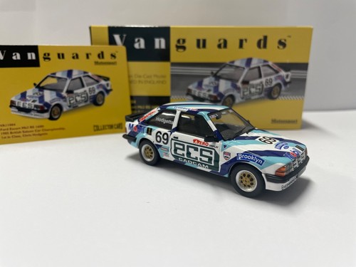 Vanguards Ford Escort Mk3 1600i 1985 BSC Championship modelo diecast escala 1:43 - Imagen 3 de 11