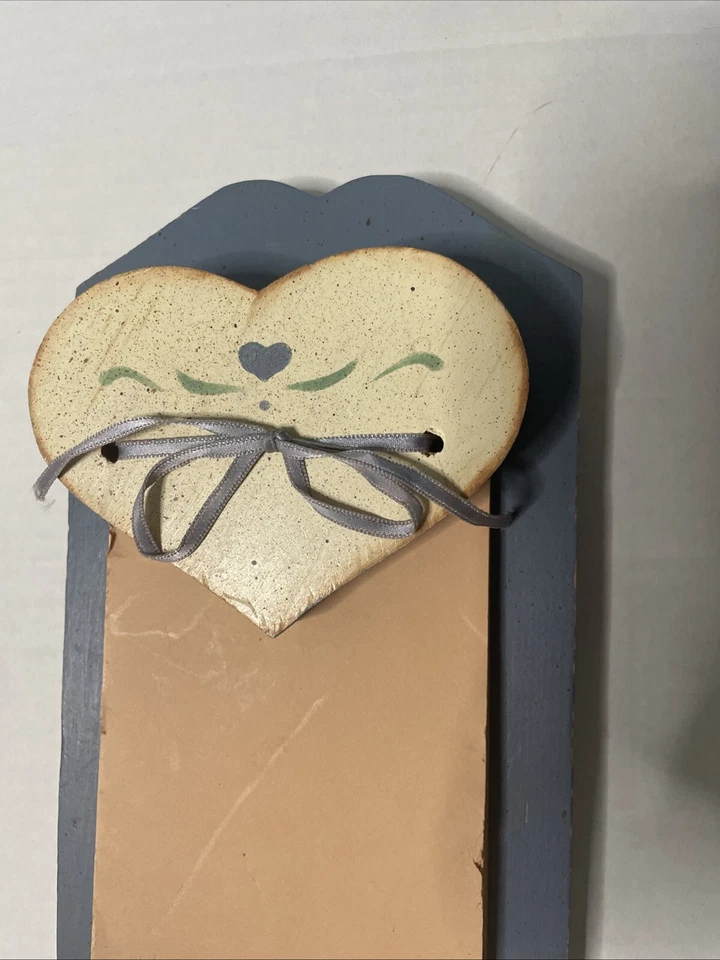 Country Memo board shopping list scratch pad wall mount wood Vintage Farmhouse - Image 4 of 4