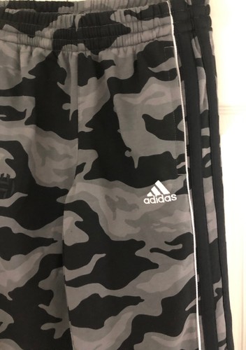 NWOT ADIDAS Boys Camo Basketball Jogger Pants Size M (11/12) - UNIQUE!! - Picture 6 of 12
