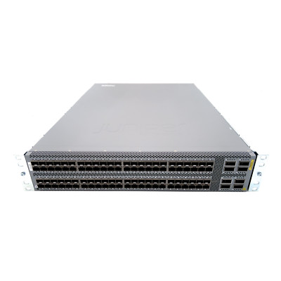 New Open Box Juniper QFX5100-96S-DC-AFO QFX5100, 96 SFP/SFP+, 8 QSFP+