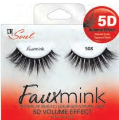 Soul Faux Mink 5D Volume Effect False Eyelashes Multi Layer Effect #508