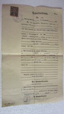 Schirgiswalde Geburtsurkunde 1921