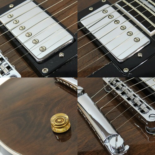 Electric Guitar Bacchus DUKE STD A CHG GI10319 Les Paul Maple Nato Body USED - Picture 4 of 9