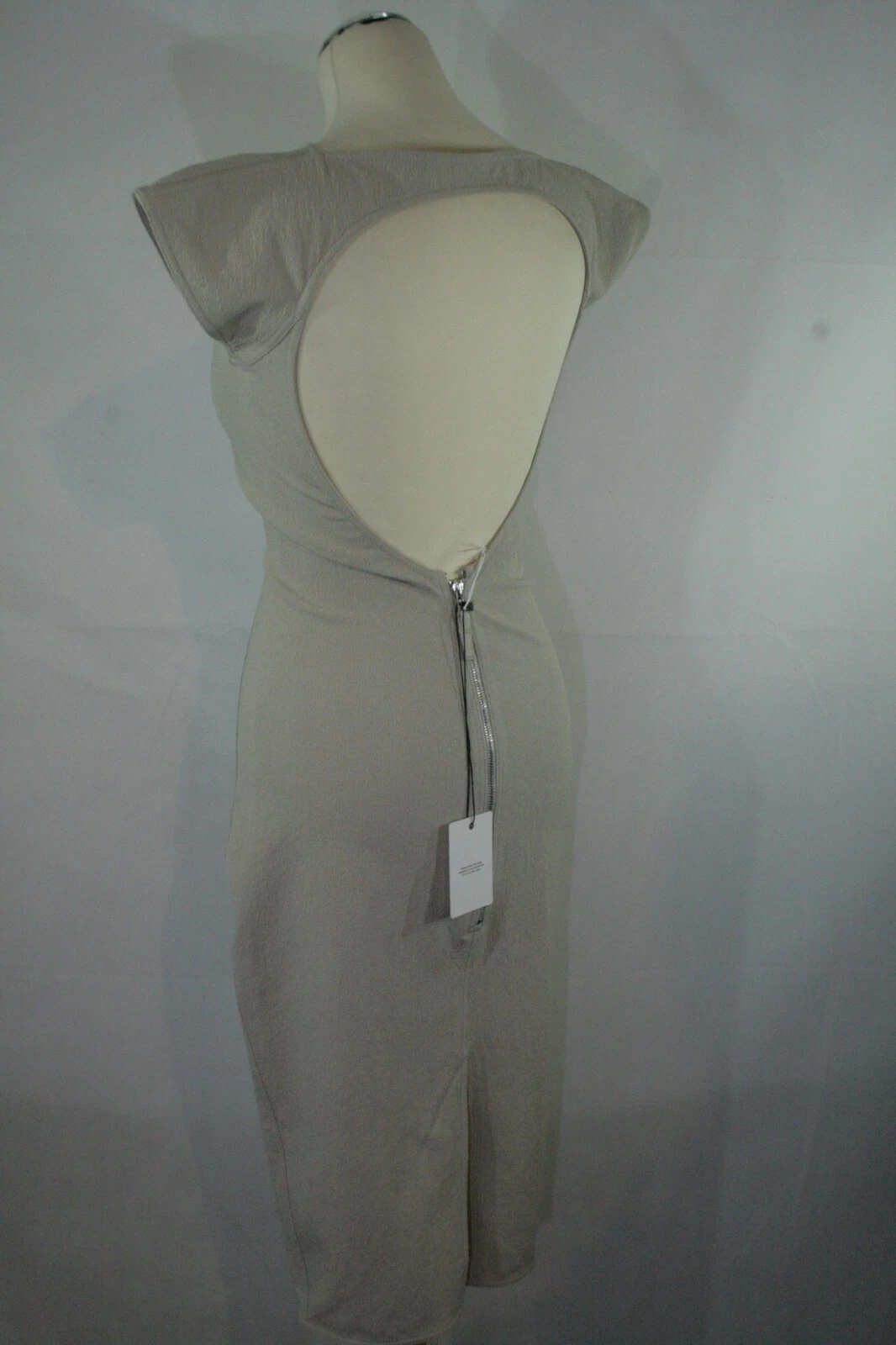 Bellissimo abito Rick Owens beige taglia 34 355 246 *si prega di misurare*