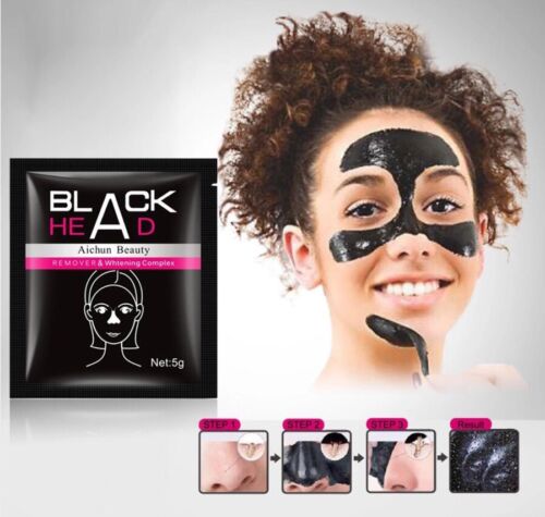 Face Mask Black Mud Pore Cleanser Blackhead Remover Nose Peel off Skin Tool - Picture 1 of 2