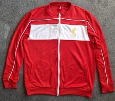 Liverpool Football Club / LFC : Replica  1982 Track Jacket . Mens Size L ..