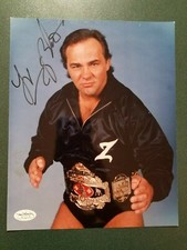 Larry Zbyszko autographed 8x10 Photo - JSA coa - Wrestling - Pose 6