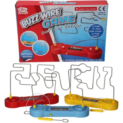PADGETT Buzz Wire Skill Testing Maze Game Hand Steady Play Fun